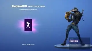New Phone It In emote!