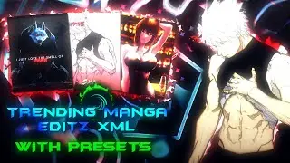 3 trending badass manga edits || alightmotion || preset/xml || #4
