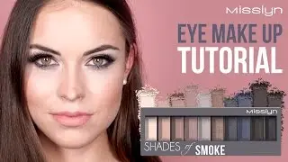 Misslyn Eye Make Up Tutorial – SHADES OF SMOKE (Smokey Eyes / Party Look)
