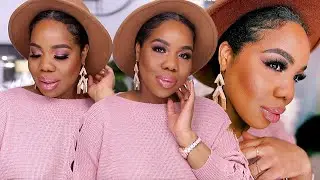 GRWM Quarantine & Chill Makeup |Soft Glam  | Spring makeup | Lovelyanneka
