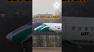 LOT Polish (Podkarpackie Livery) landing at Budapest Airport