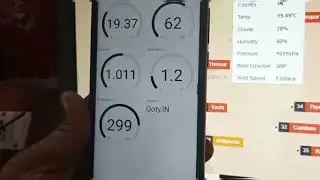 IoT weather station using  