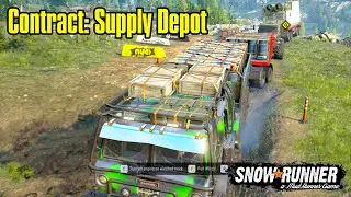 Snowrunner | Supply Depot | Burning Mill, Tennessee USA