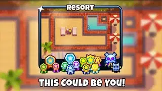 How to Black Border Resort in BTD6!