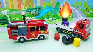 Мультики для детей - мультики с игрушками Плеймобил - Уснул!