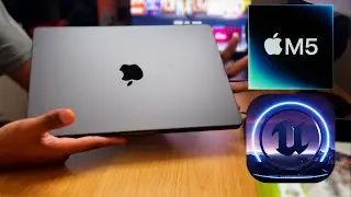 Unreal Engine 5 on M5 MacBook Pro 14