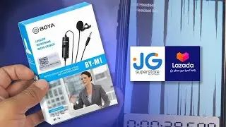"STILL THE BEST" Wired Lavalier Microphone for BUDGET VLOGGING | BOYA BY-M1 | TAGALOG