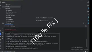 BUILD FAILED:Flutter android Gradle ErrorA failure occurred while executing com.android.build.gradle