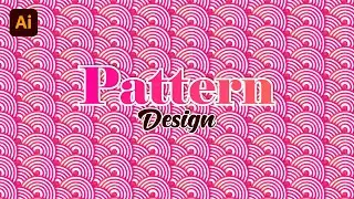 Adobe Illustrator Tutorial - How to Create an Colorful Geometric Pattern in Adobe Illustrator