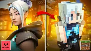 Valorant, But It's All in Minecraft!