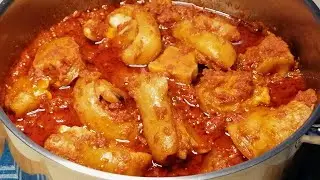 Authentic Cow-Leg Stew Recipe | Nigerian Stew Recipe |