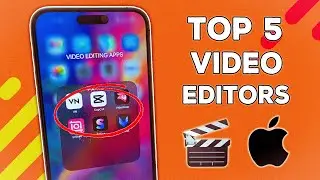 Top 5 FREE Video Editing Apps for iPhone & iPad! (2024)