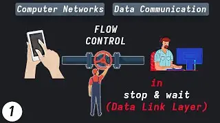 1  Flow control in DLL   stop & wait ARQ