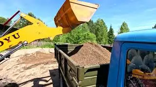 Закупаюсь для стройки  Скосил первый покос