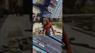 I found black spider man on Google Earth map #google #map #spiderman