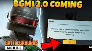 Bgmi server is not online problem bgmi 2.6 update  bgmi unban good news