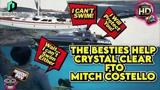 Crystalst FTO's Vader's new Deputy and learn neither can swim (Multiple POVs) | GTA RP NoPixel 4.0