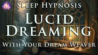 Lucid Dream With Your Dream Weaver 😴 Sleep Meditation & Affirmations (432 Hz Binaural Beats, Music)