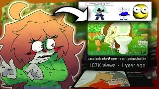 as histórias ENFADONHAS de GACHA LIFE🤢🤢
