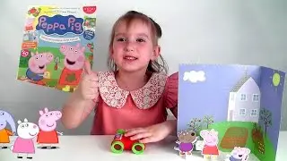 Журнал Свинка Пеппа №16 игрушка Пеппы Peppa Pig Journal  toy Peppa Pig