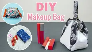 DIY Three Samples of Homemade Make-up Bags for Beginners