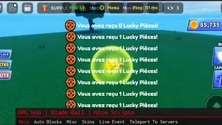 Blade Ball OMG HUB Best Gui Autofarm coins (Works Mobile & Pc)