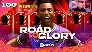 My BEST RED PICK so far!!! FIFA 22 Road to Glory 