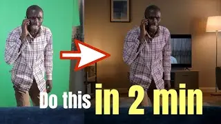 Pls, don't edit green screen video again this year before watching this.