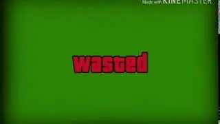 GREEN SCREEN+SOUND EFFECT(GTA V)|WASTED|