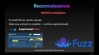 73  Wfuzz Installation