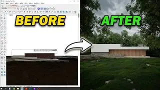 How to Render Overcast Atmosphere in Archviz   Community made Tutorial   SketchUp, D5 Render
