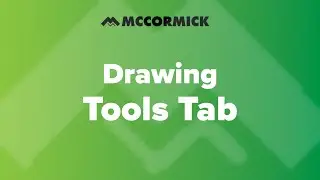 Drawing Tools Tab | McCormick Design Estimating Pro