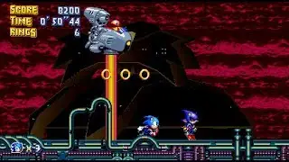 Sonic Mania Mod - Robotnik & Metal Sonic Boss Battle Redone