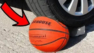 Satisfying Video ASMR Crushing Crunchy & Soft Things by Car  !! EXPERIMENT
