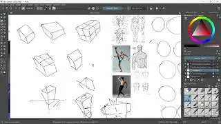 DAY 1 - trying to get good at art ( Contains lot of yapping ) | Draw Along | Art Session
