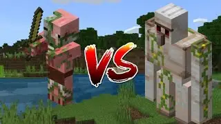 Zombie Pigman Vs Iron Golem