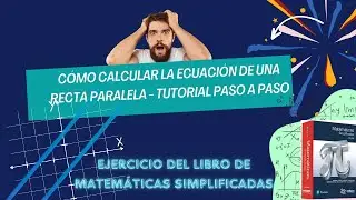 Como calcular la ecuación de la recta que pasa por un punto y es paralela a la recta 5x -3y+7=0