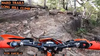 Enduro Hard Trails & Long Hill Climb KTM 350 EXC-F