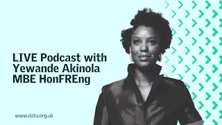 LIVE Podcast with Yewande Akinola MBE HonFREng at the London Design Festival.