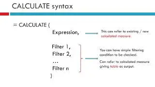 43 Power Bi Desktop - Calculate Syntax