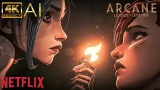 [4K AI] | Arcane | Jinx Interrogates Vi - 