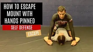 How To Escape Mount With Hands Pinned | Grappling University