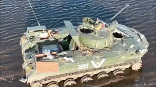Кинута росіянами техніка коло річки Ірпінь