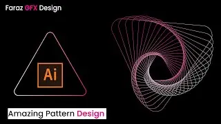 How to Create a Pattern Design in Adobe illustrator |  | Faraz GFX Design #illustratortutorial