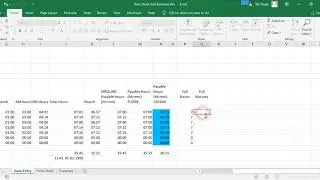 11. Converting Time To Decimal | MS - Excel Tutorial
