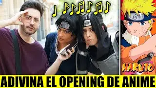 ADIVINA EL OPENING DE ANIME EN 5 SEGUNDOS NARUTO SHIPPUDEN ITACHI SASUKE UCHIBROS PEOR SHIPPEO OTAKU