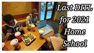 Remote Learning | Last #DITL of 2021 | Studying at Starbucks? or nearby LaMelo Ball?
