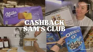 COMPRAS NO SAM'S CLUB | CASHBACK | mudei a despensa | compras do mês