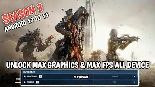 HOW TO UNLOCK MAX GRAPHICS & MAX FPS 120 ULTRA MP ON CODM SEASON 3 100% WORKING NO ROOT❌