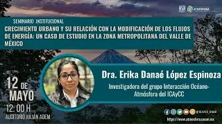 Crecimiento urbano y su relación con la modificación de los flujos de energía: en el Valle de México